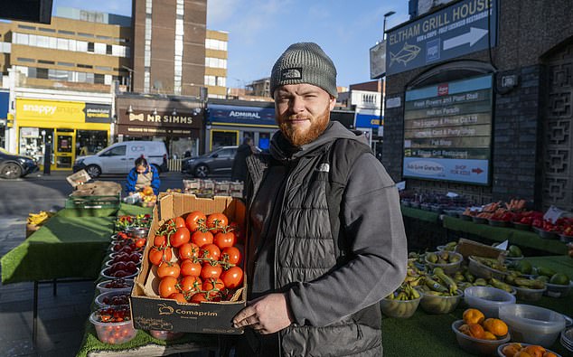 Green grocers Jason White, 25, said: 'It's got a lot worse on the high street.'