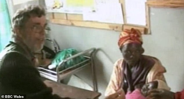 Jones (left) posed as a doctor in Kenya for seven years without any qualifications