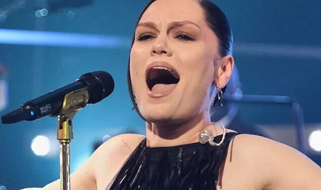 Jessie J gave a candid insight into her breast cancer battle during Jools Holland's Hootenanny on New Year's Eve on Wednesday evening (pictured on the show)