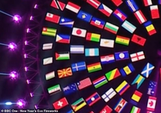 Viewers also said the improper Israeli flag appeared next to the Palestinian flag at one point