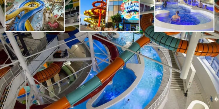 Three of the UK's top indoor waterparks with tropical climates, water rollercoasters and private hot tubs