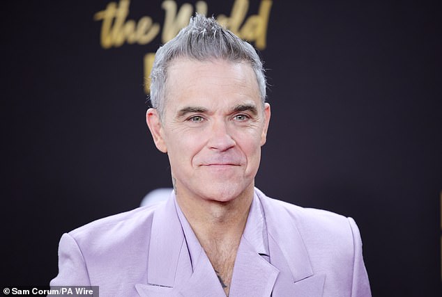 Former Take That singer Robbie Williams has hailed the treatment for propping up his flagging libido and restoring energy levels