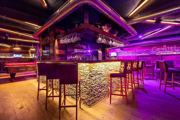 The Constellation Bar is popular among young Swiss people and tourists