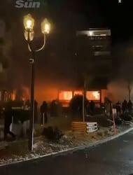 Dozens dead in horror NYE explosion at Swiss ski resort