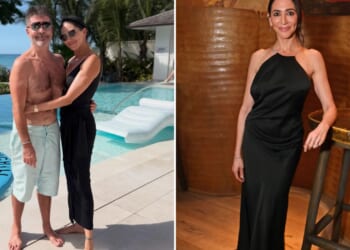 Simon Cowell poses for shirtless pic with Lauren Silverman