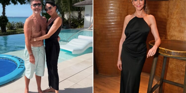 Simon Cowell poses for shirtless pic with Lauren Silverman