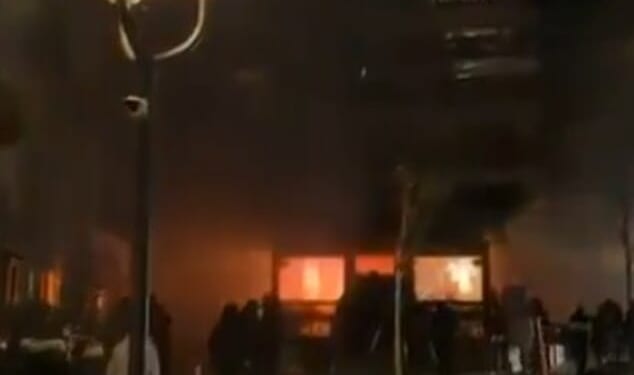 The blast occurred at around 1.30am local time (12.30am GMT) in the Constellation Bar in Crans-Montana as revellers celebrated the New Year