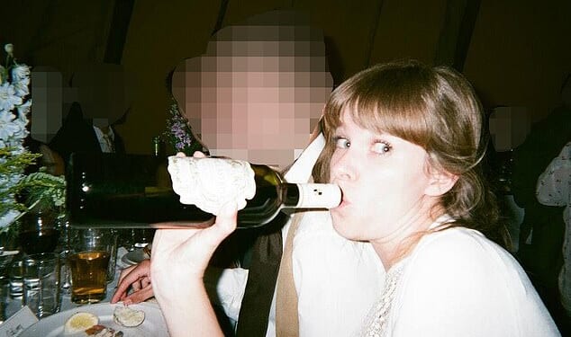 Kate found that drinking at work events help her progress in her career