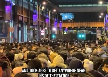 Although content creator Alex Dodman told how attending the display is not all it's cracked up to be, hitting out at £20 burgers, a 'f***ing awful' view and inaudible music