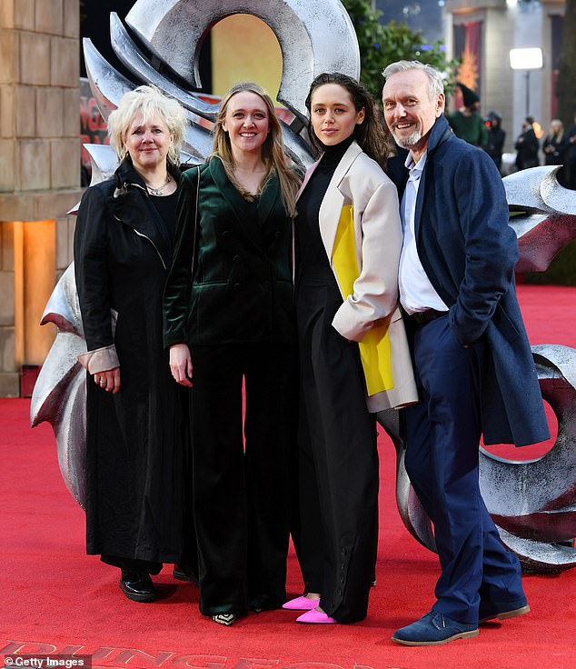 Their two daughters Emily and Daisy - who are both actresses - posted a tribute to their mum as they shared the sad news and called her 'extraordinary, kind and talented'