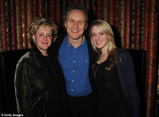 Sarah and Anthony's daughters are both actresses. Emily, 37, (right) had her breakout role as Carli D'Amato in E4's sitcom The Inbetweeners