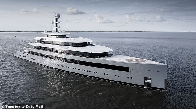 Jan Koum's Moonrise: The 328ft yacht that can fit 16 guests and 32 crew members