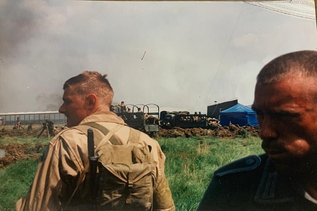 Mike described his time on set as the 'ultimate adrenaline rush'