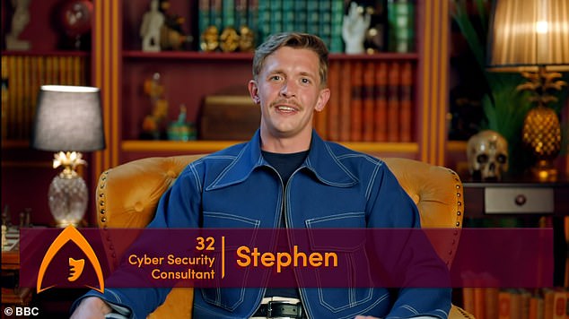 After being selected as a Traitor Stephen said: 'I'm so excited for this game of cat and mouse'