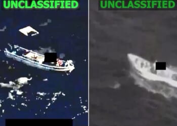 The U.S. military destroyed two boats identified as narco-trafficking vessels in a "lethal kinetic strike" Wednesday.
