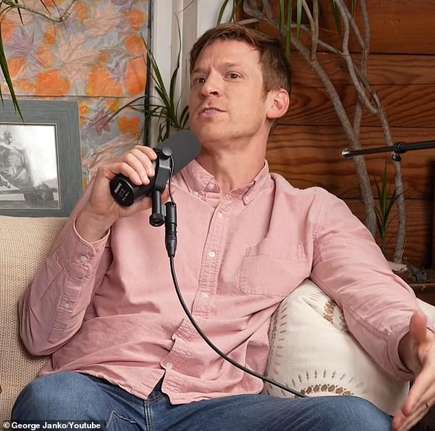 Influencer pastor Stuart Knechtle (pictured), 37, revealed that 19-year-old Barron Trump is 'very close' to accepting Christianity after the two had a late night phone call