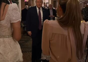 Barron Trump, 19, had been spotted at his father's side during Christmas celebrations at Mar-a-Lago after shying away from the spotlight to work on 'financial interests'