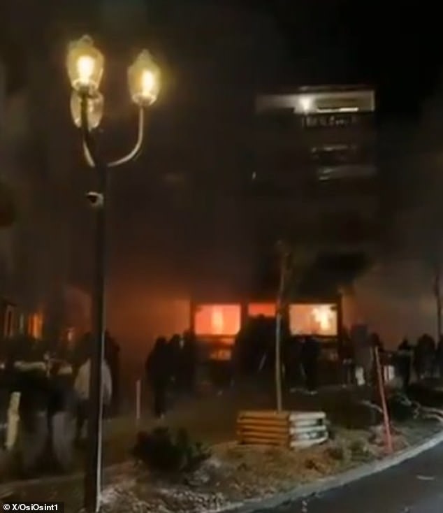 The blast occurred at around 1.30am local time (12.30am GMT) at Le Constellation bar in Crans-Montana as revellers celebrated the New Year