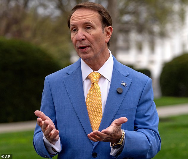 In December, Trump appointed Louisiana Governor Jeff Landry (pictured) as special envoy to Greenland with the goal of 'making Greenland part of the US'