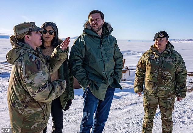 During the visit, Vance said that the US was no longer willing to 'pick up the tab' for Europe to keep the region safe