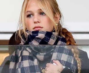 Seeing double! At Cheltenham Races on New Year's Day, 13-year-old Isla Phillips (pictured), youngest daughter of Peter Phillips, was the spitting image of her aunt, Zara Tindall