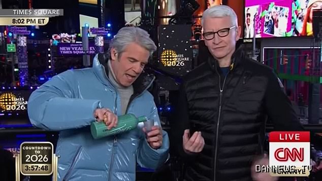 Cooper and Cohen's show has a cult following in the US - especially as they always appear to get tipsy