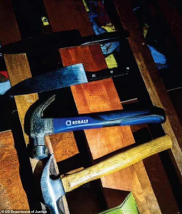 The weapons the suspect allegedly planned to use for his ISIS-inspired terror attack