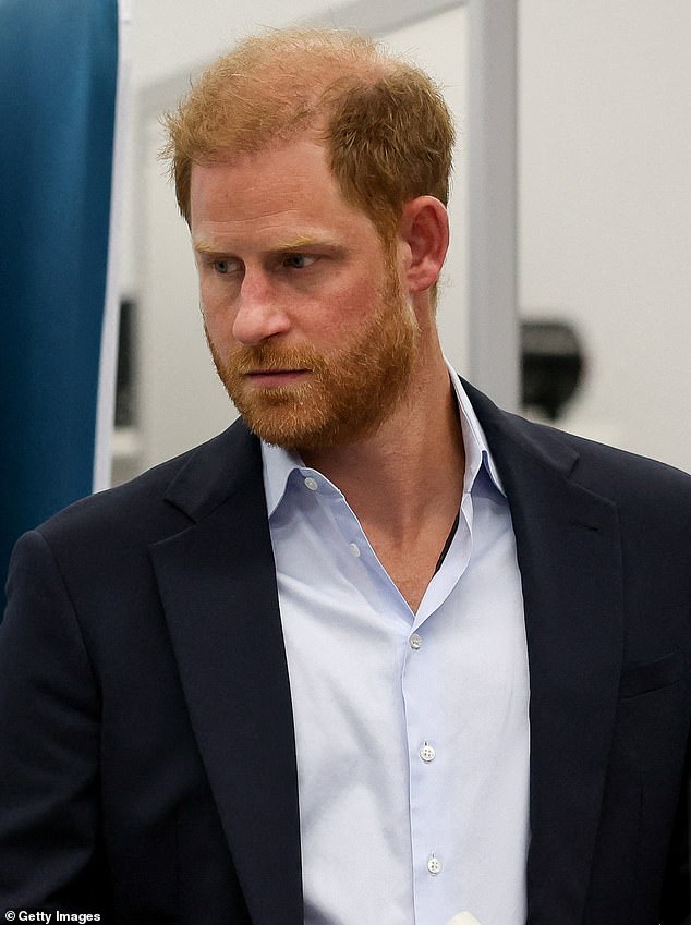Prince Harry visits the Centre for Blast Injury Studies at Imperial College London on September 10, 2025