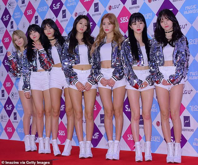 Mina was a member of the chart-topping girl group AOA from 2012 until 2019