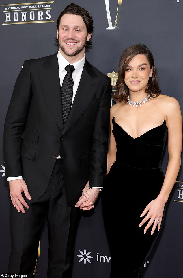 Allen then said, 'I mean, to have the support that I do at home, and to have someone that I share similar life interests with and wants in life, it's an awesome feeling'; seen in February 2025 in New Orleans