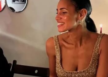 Vick Hope shares rare snaps of baby boy Micah as she and husband celebrate first Christmas as parents