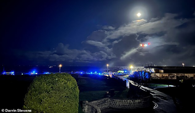 The major operation was attended by all members of the emergency services in the area