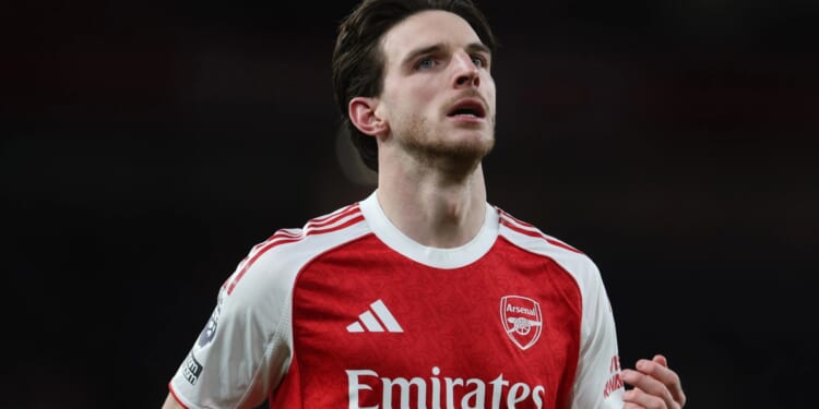 Declan Rice in Arsenal travelling squad for Bournemouth clash