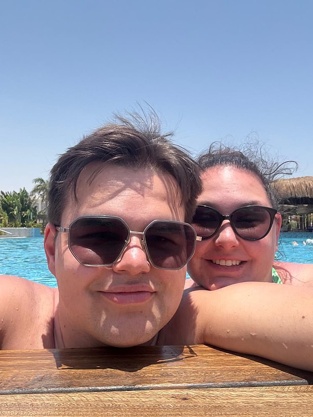 Frauenfelder is also a darts player but admits she does put her career on hold to help Van Veen