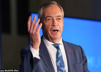 Nigel Farage today described Donald Trump's decision to launch airstrikes in Venezuela as 'unorthodox'