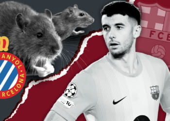 Espanyol Ultras plan to throw RATS at Barcelona goalkeeper Joan Garcia as LaLiga club forced to intervene