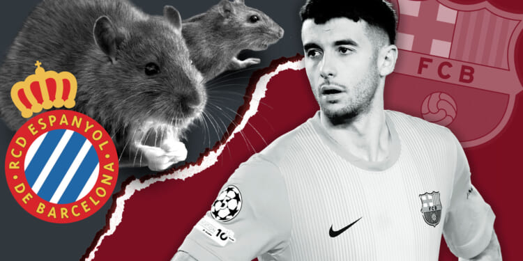 Espanyol Ultras plan to throw RATS at Barcelona goalkeeper Joan Garcia as LaLiga club forced to intervene