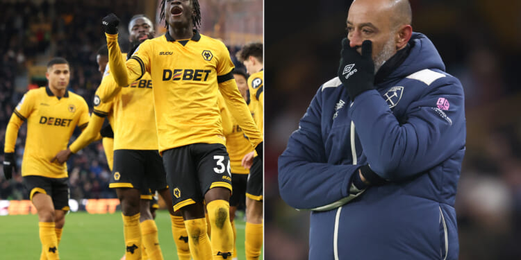 Nuno Espirito Santo clinging to his job after humiliating defeat to Premier League's worst team