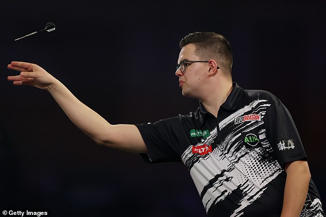 His Dutch rival Gian van Veen did not reach the levels he had set throughout the tournament