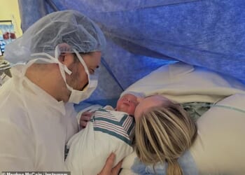 Meghan McCain ecstatically announced over the weekend that she gave birth to her third child, a bouncing baby boy, this Friday