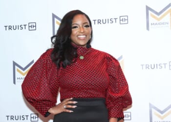 Rep. Jasmine Crockett attends the red carpet during the 17th Annual Soulful Christmas hosted by The Maiden Foundation at Winspear Opera House on Dec. 19, 2025, in Dallas, Texas.