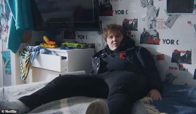 Lewis gave fans a glimpse at his childhood home in his Netflix documentary Lewis Capaldi: How I'm Feeling Now