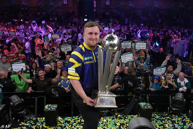 Littler has now won five of the last six major darts tournaments and has his eyes on usurping Taylor’s 16 World Championships