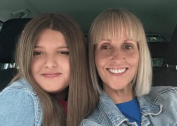 Girl, 15, & her mum, 45, pictured after being swept out to sea by freak wave with teen still missing