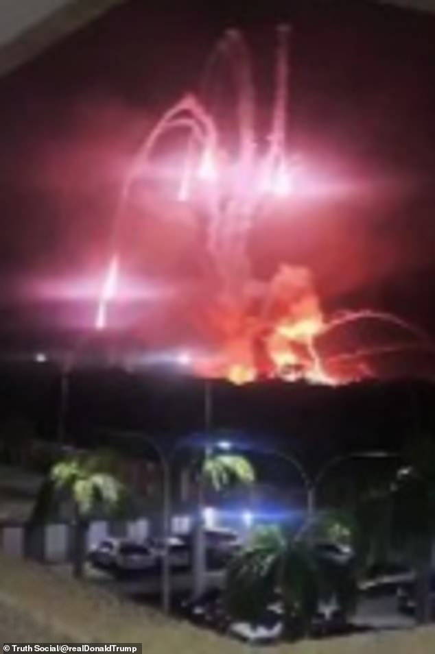 Trump announced that the US had carried out the operation on Saturday, sharing it on Truth Social