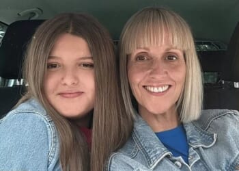 Mother and daughter Sarah Keeling, 45, and 15-year-old Grace Keeling, were swept out to sea at Withernsea, Yorkshire, on Friday