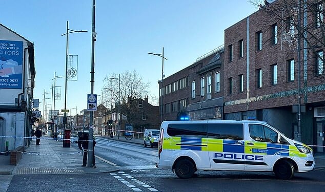 Officers attended the scene alongside the London Ambulance Service, who treated a 30-year-old man for a gunshot wound before taking him to hospital