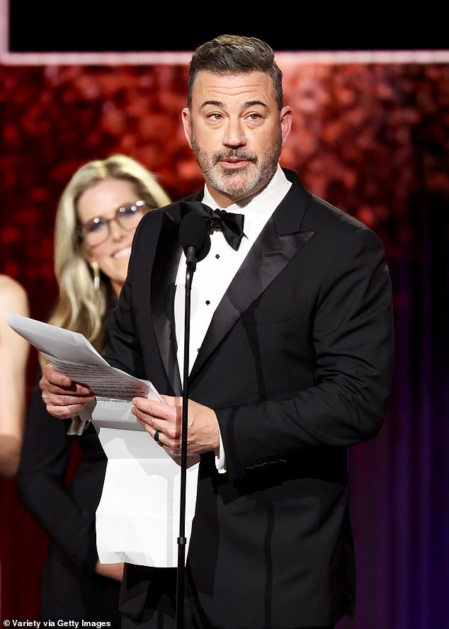 The late night host's show was controversially suspended last year following comments Kimmel made about Charlie Kirk's alleged assassin in a monologue