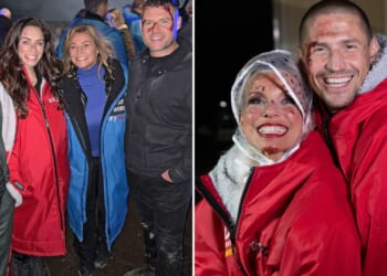 Corriedale stars reveal bloodied faces in behind-the-scenes snaps ahead of epic soap crossover