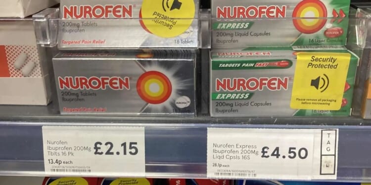 Cold and flu remedies slapped with security tags amid wave of winter bugs as shoplifting soars to 20-year high
